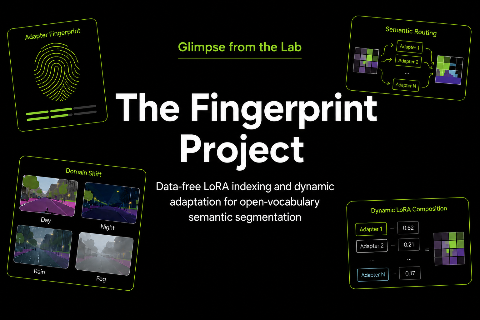 Glimpse from the Lab: The Fingerprint Project